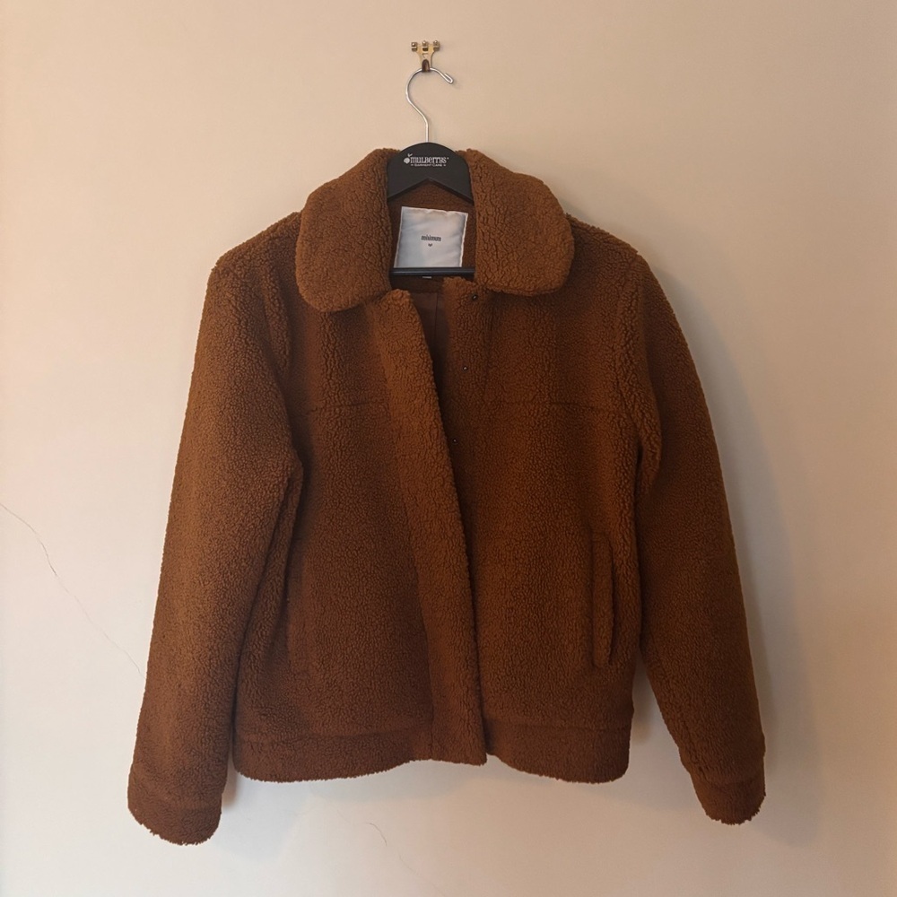 MINIMUM Vivian Teddy Coat - Picture 2 of 7